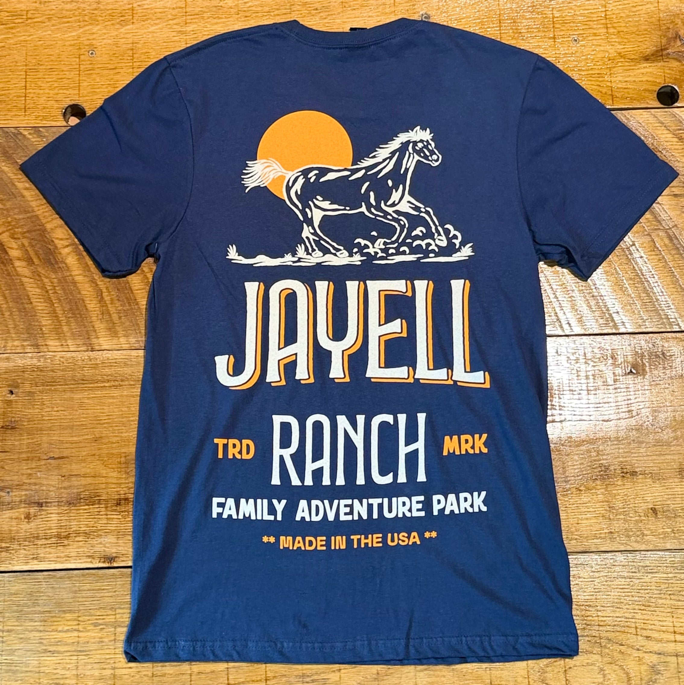 Navy Sunset Tee