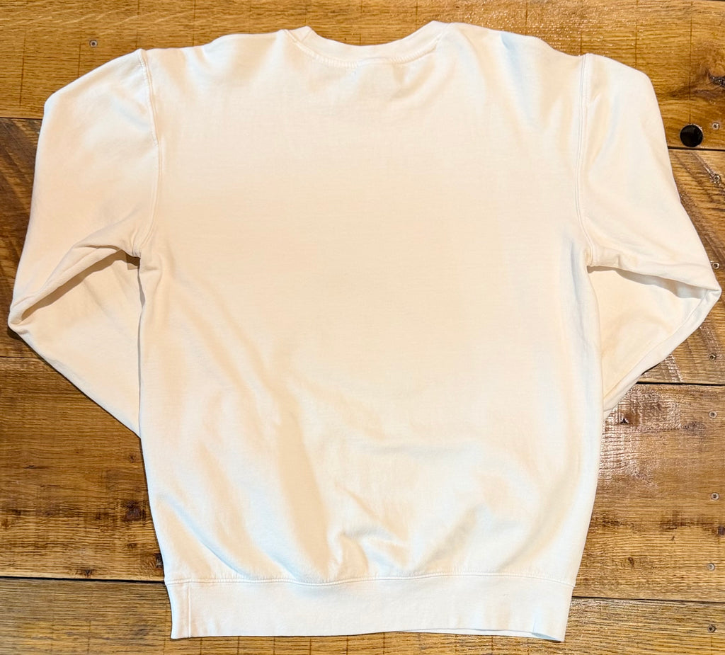Varsity Ivory Sweatshirt