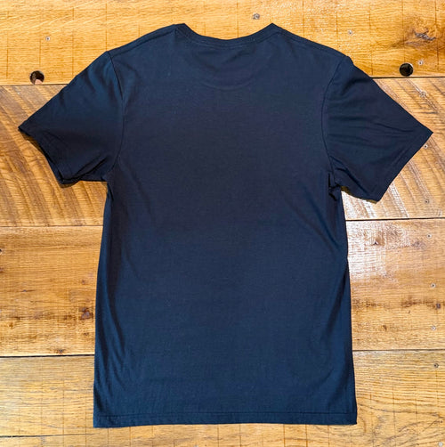 Black Toe Stitched Tee