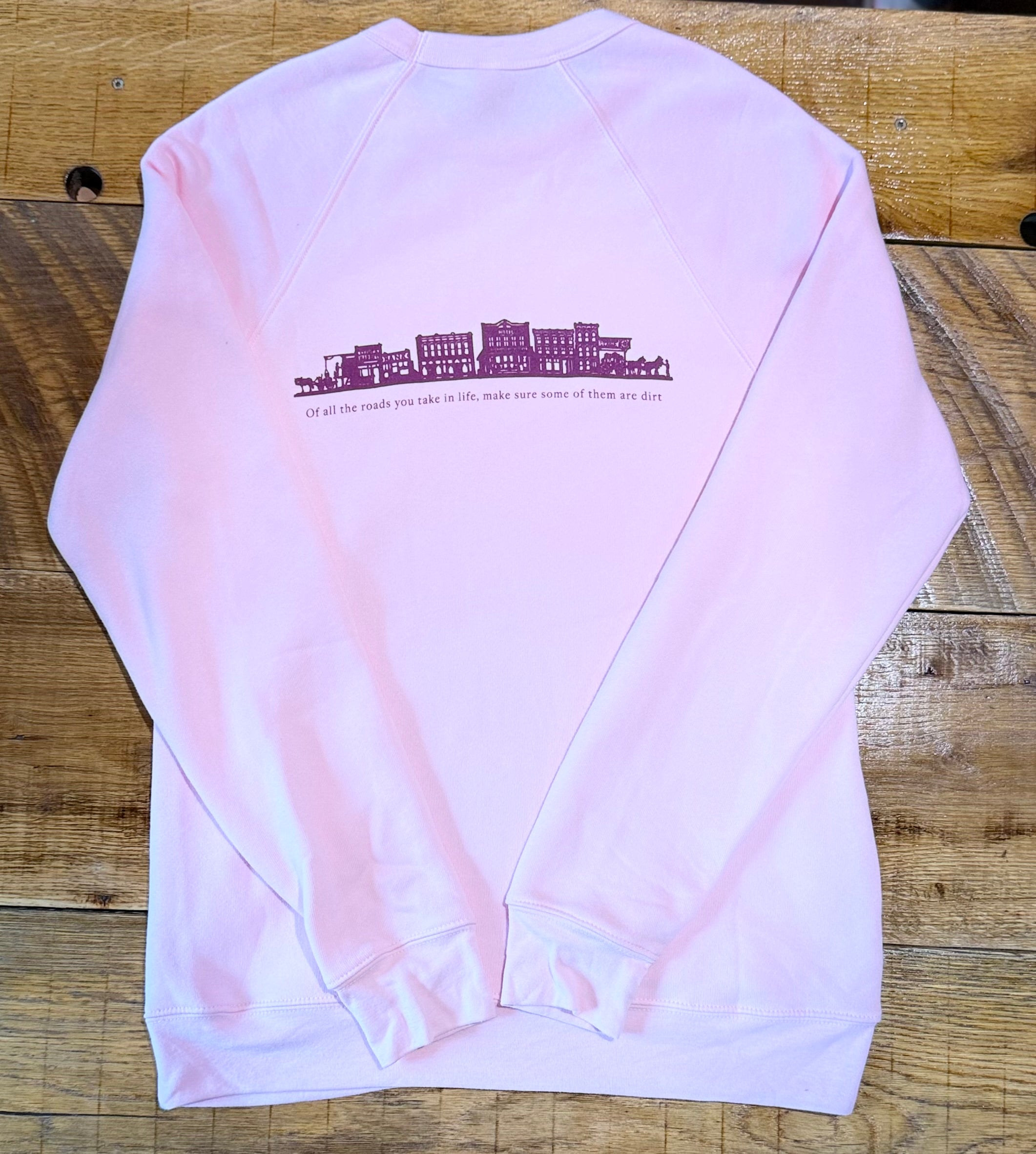 Bella Canvas Pink Sweatshirt
