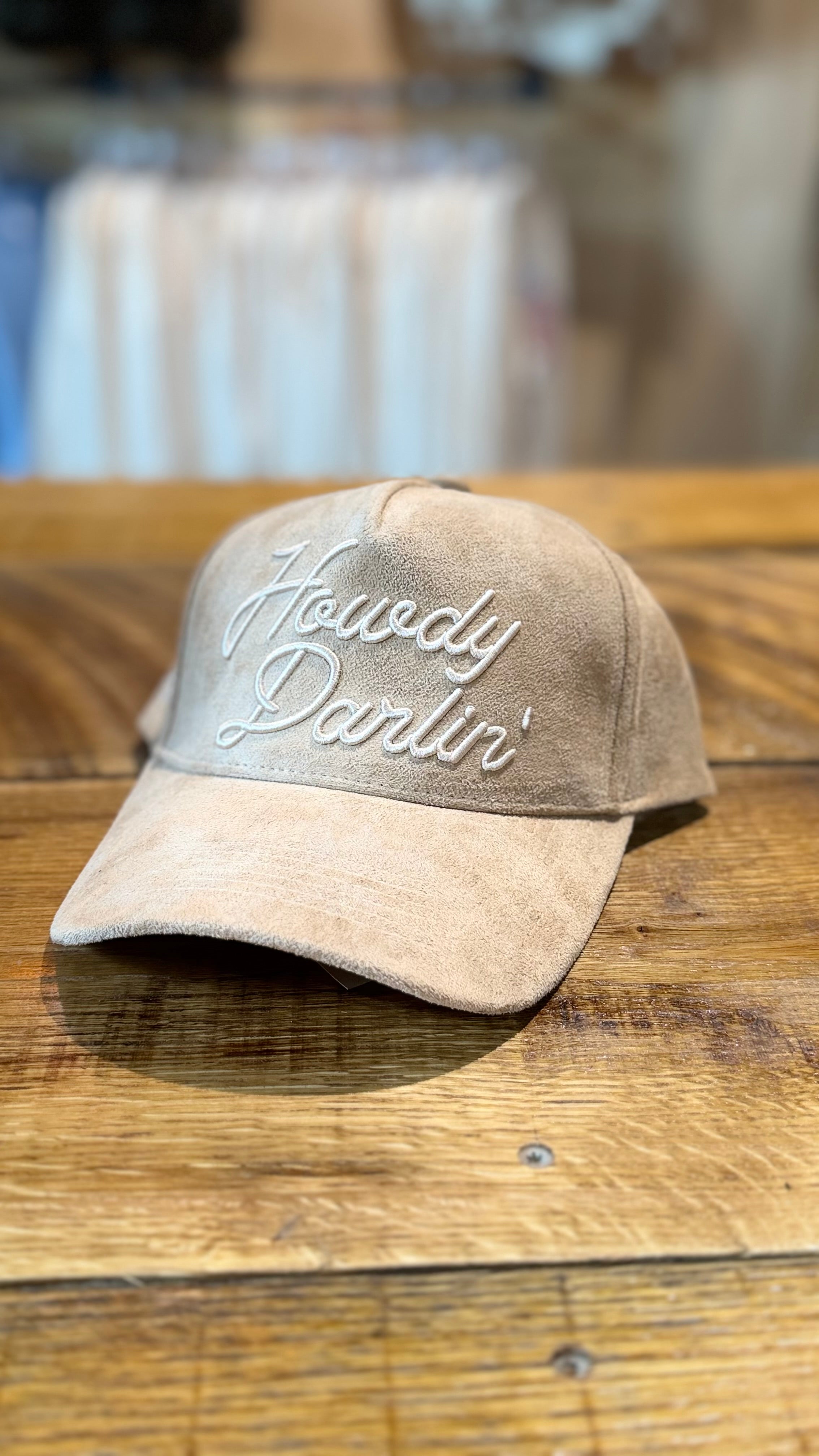 Howdy Darlin Suede Hat